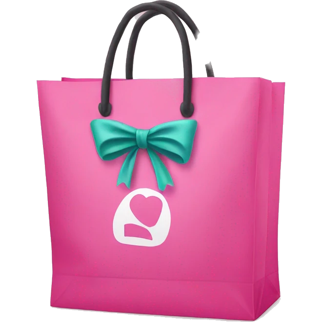 victoria secret shopping carrier bag emoji