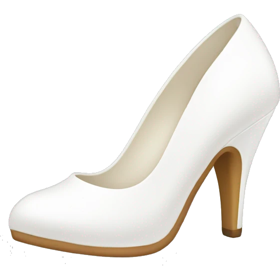 white heel emoji