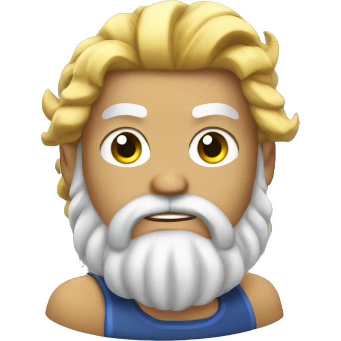 Zeus lightning emoji