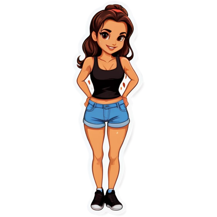 Hot girl emoji