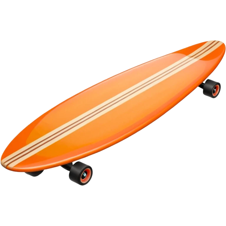 surfboard, Wooden Longboard emoji