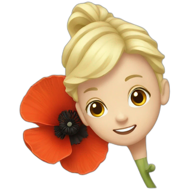 poppy emoji