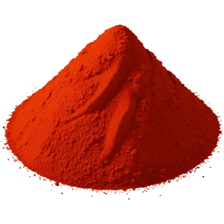 powder of red chili emoji