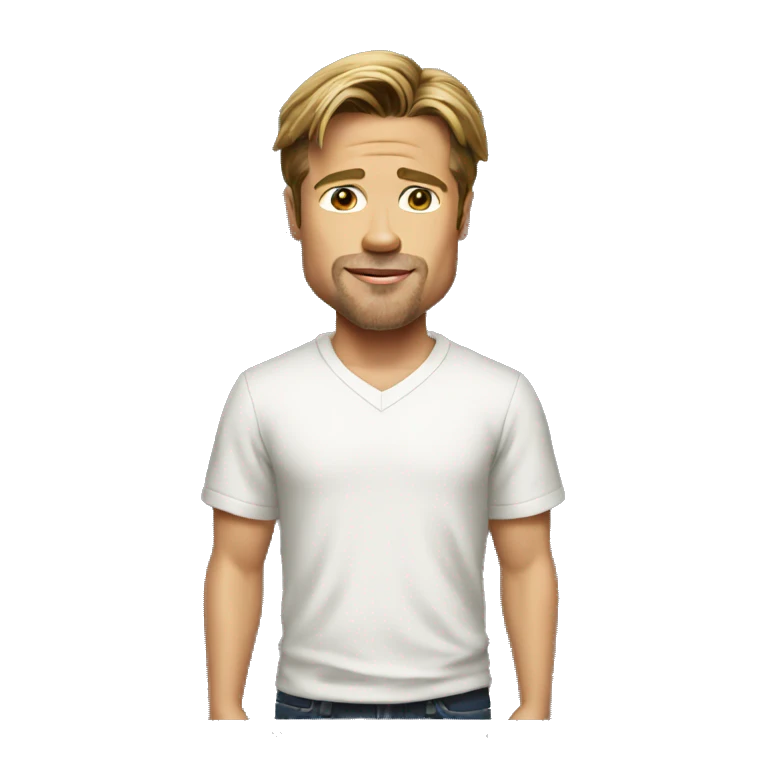 Brad Pitt emoji
