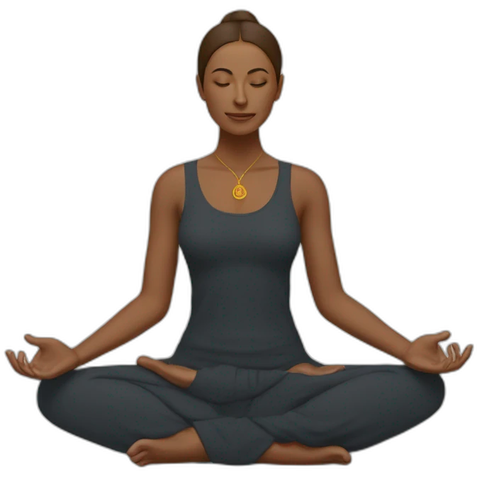 Iman Gadzhi meditation  emoji