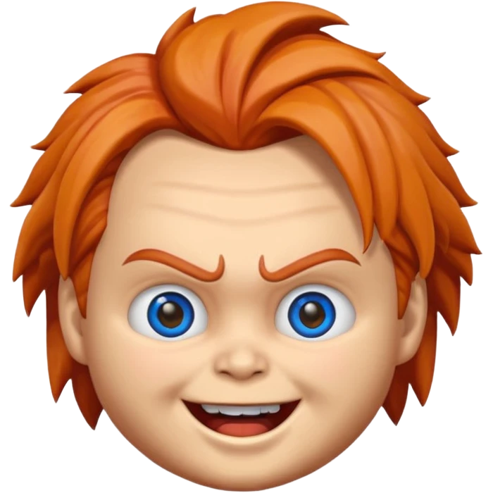 Un emojin de chuky emoji