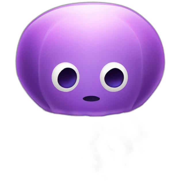 jellyfish in a bed emoji