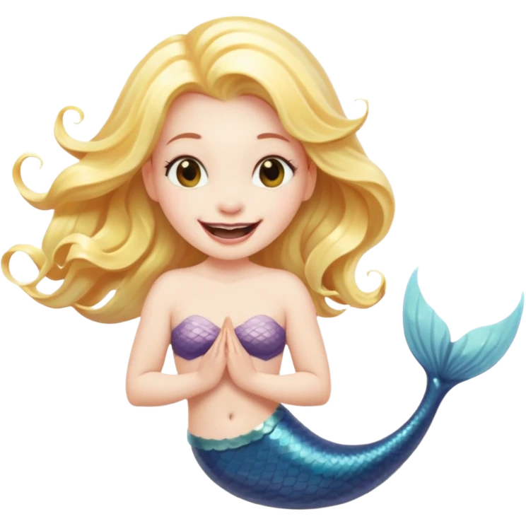 Mermaid Mouth disappeared emoji
