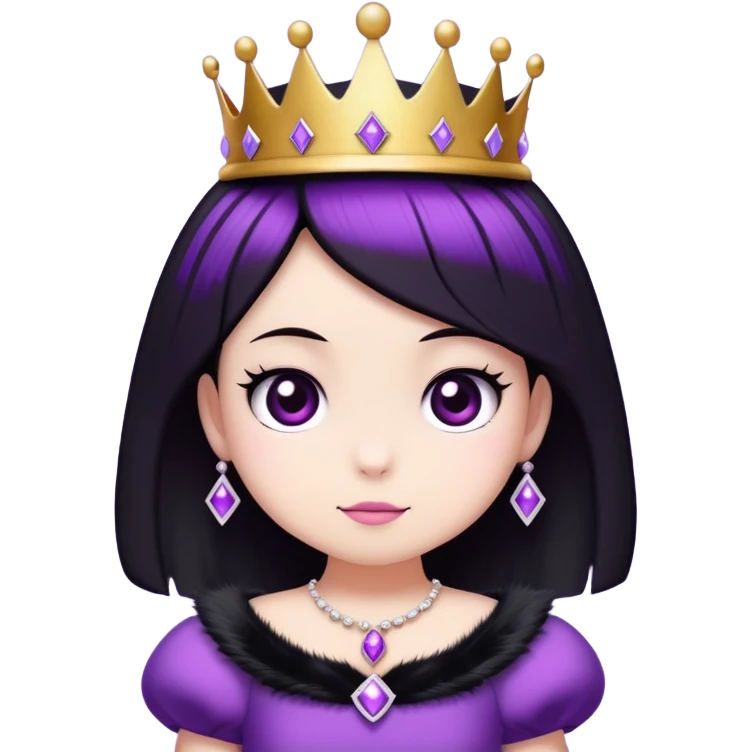 Kuromi princesa emoji
