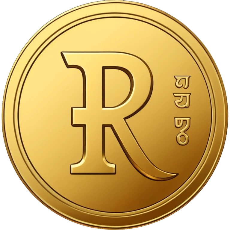 Indian rupees symbol in coin emoji