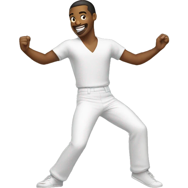 dancing man emoji