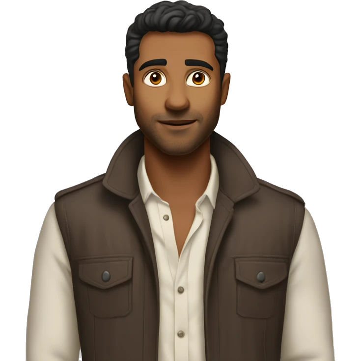 Actor surya in fairer skin tone emoji