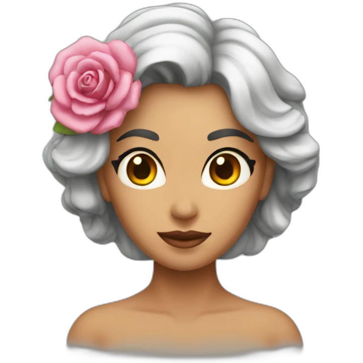 Rosa salvaje emoji