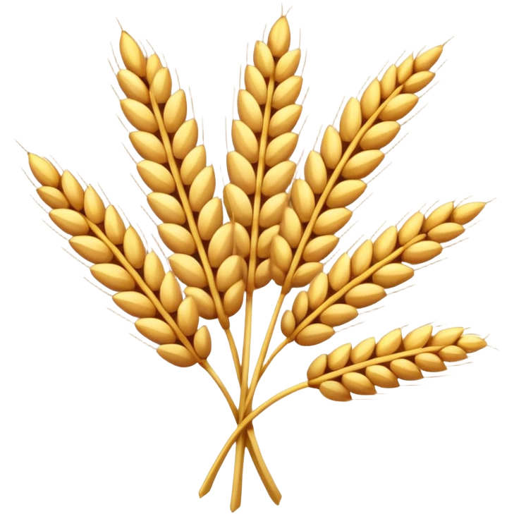 wheat and high fiber emoji
