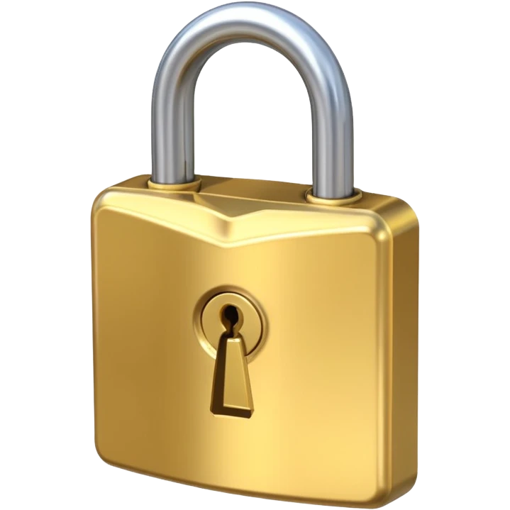 padlock with key emoji