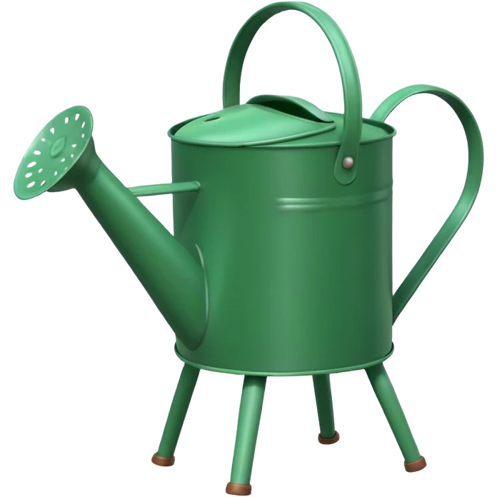 give me a watering can with legs emoji