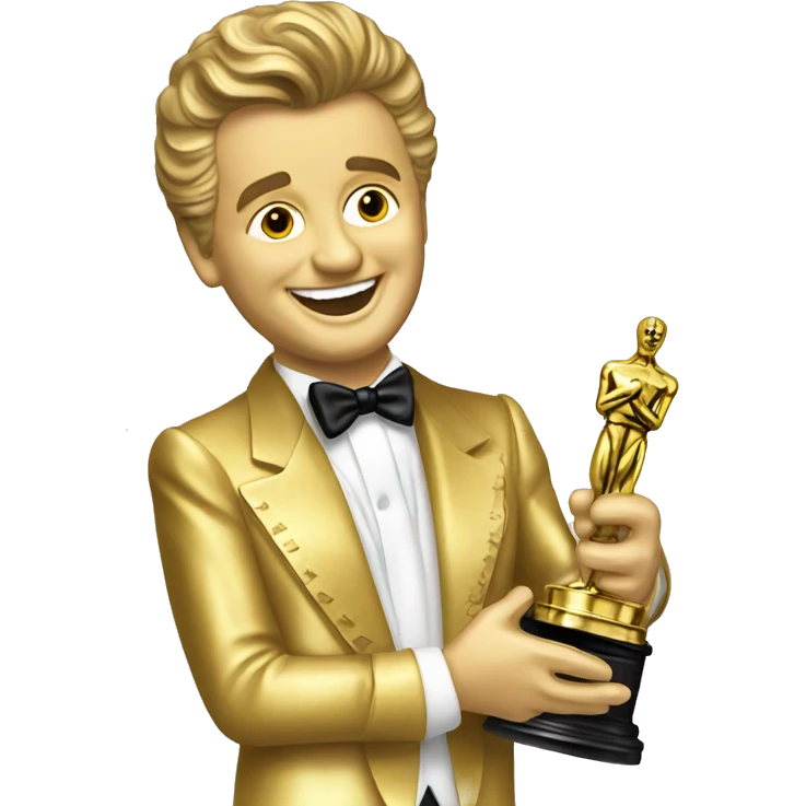 Liberace Oscar award emoji