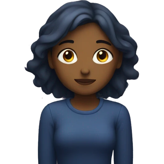 girl stargazing emoji