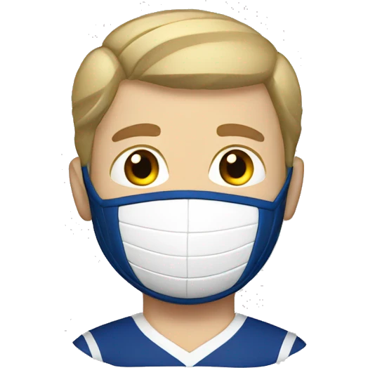 White Male Volleyball player emoji