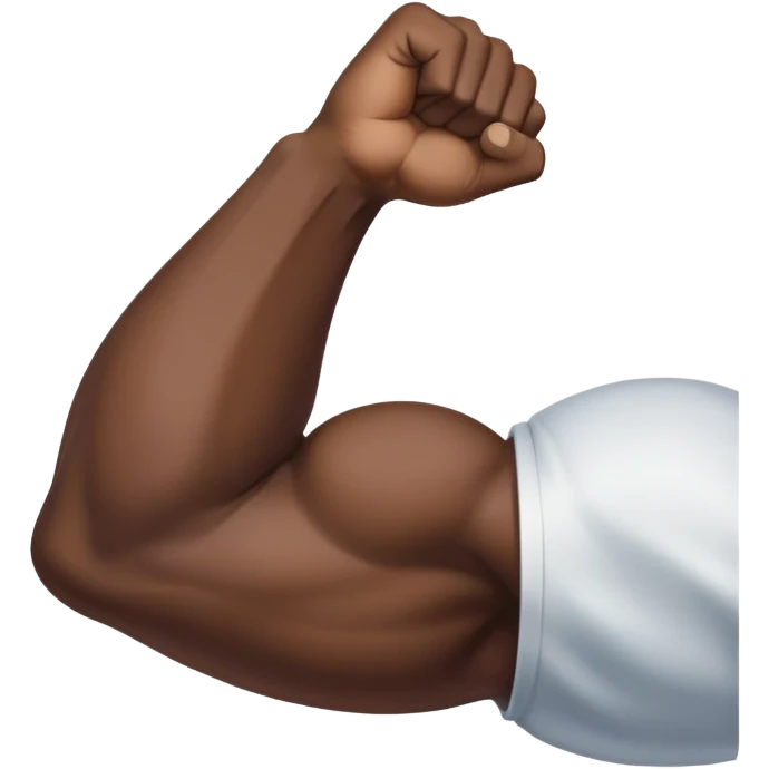 Opposite side of this bicep 💪🏾 emoji