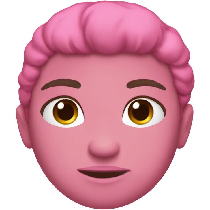 lazo color rosa emoji