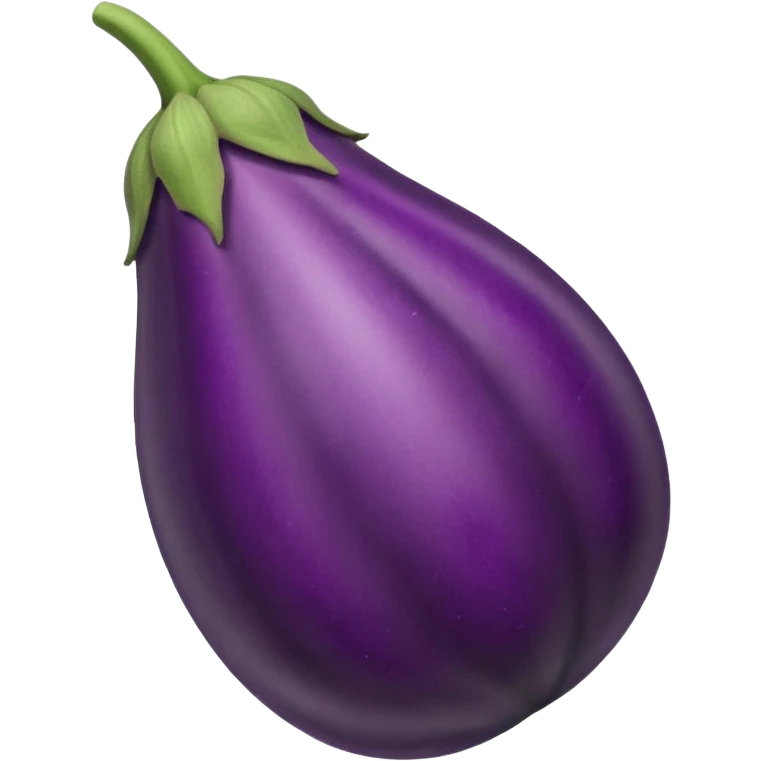 Eggplant with veins vascular emoji