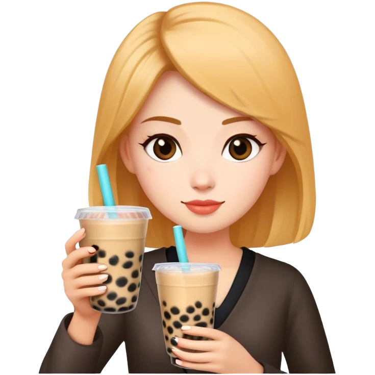 🎀👱🏻‍♀️🧋 emoji