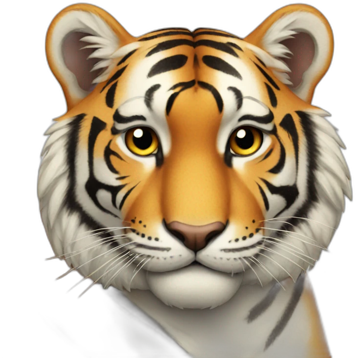 Smile tiger emoji