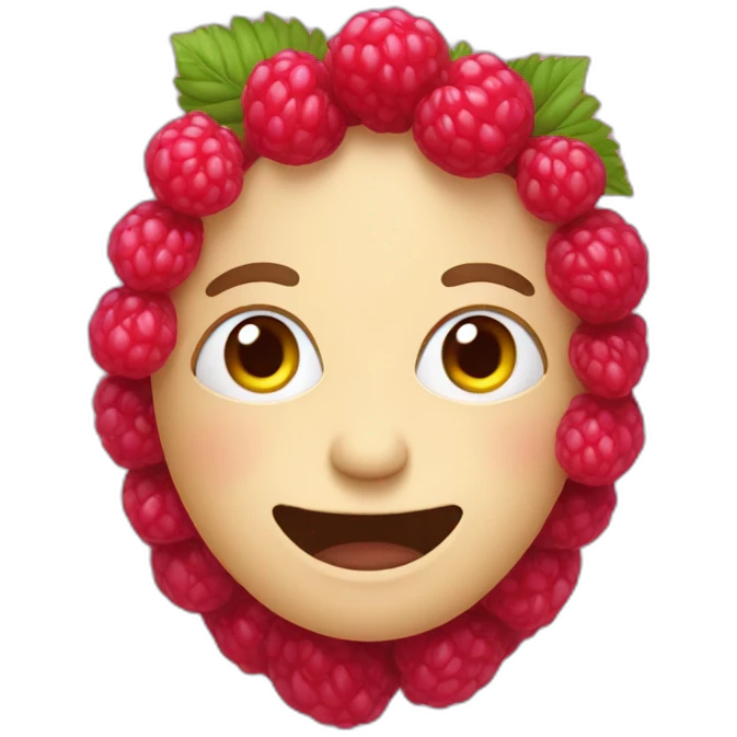 Framboises emoji