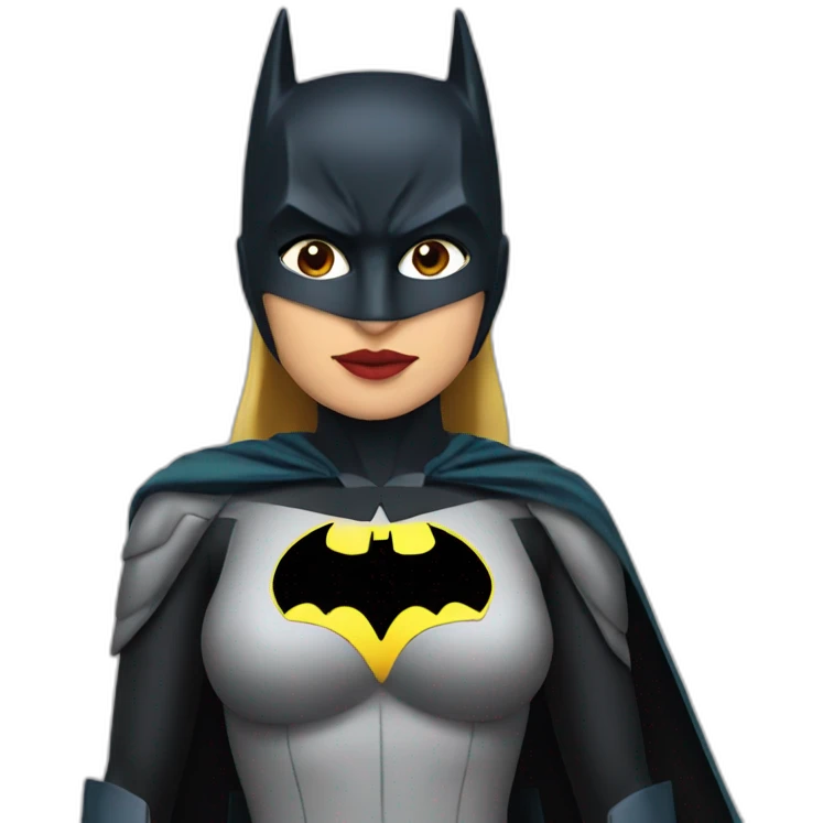 female batman and robin emoji