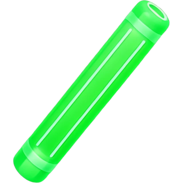 Glow stick emoji