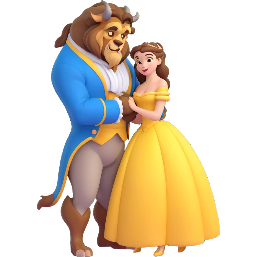 Beauty and the Beast emoji