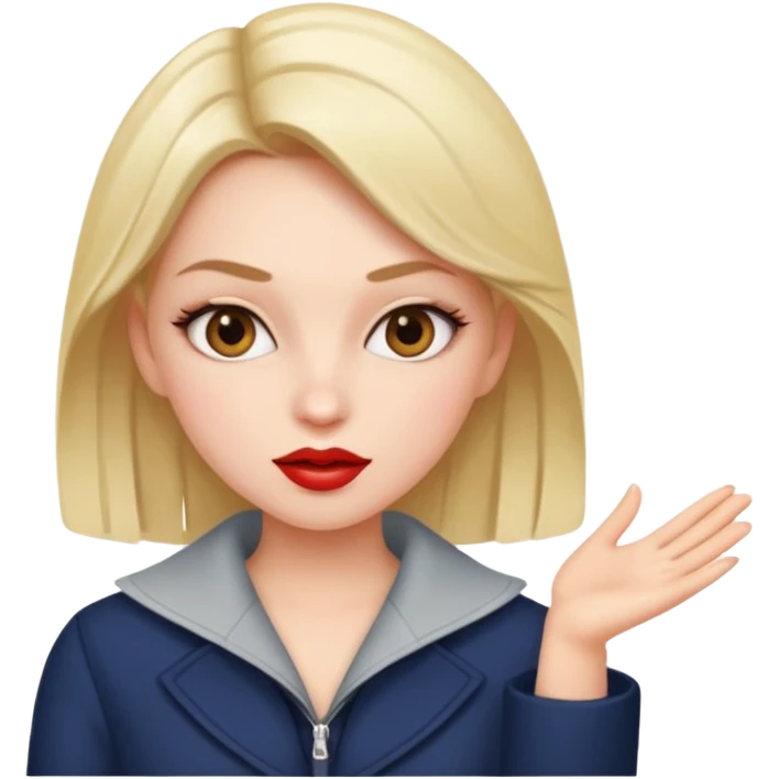 A mean girl emoji