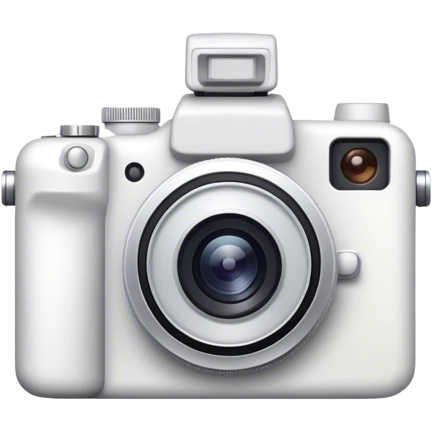 white camera emoji