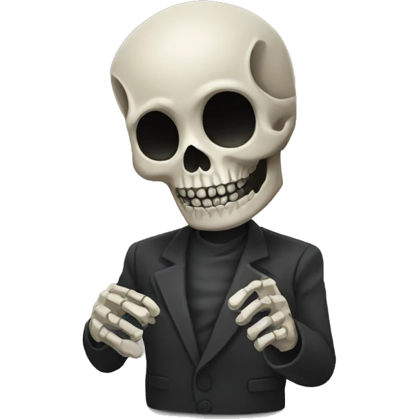 Calavera durmiendo emoji
