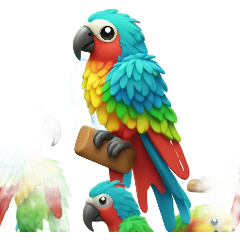 Parrot Popsicle emoji