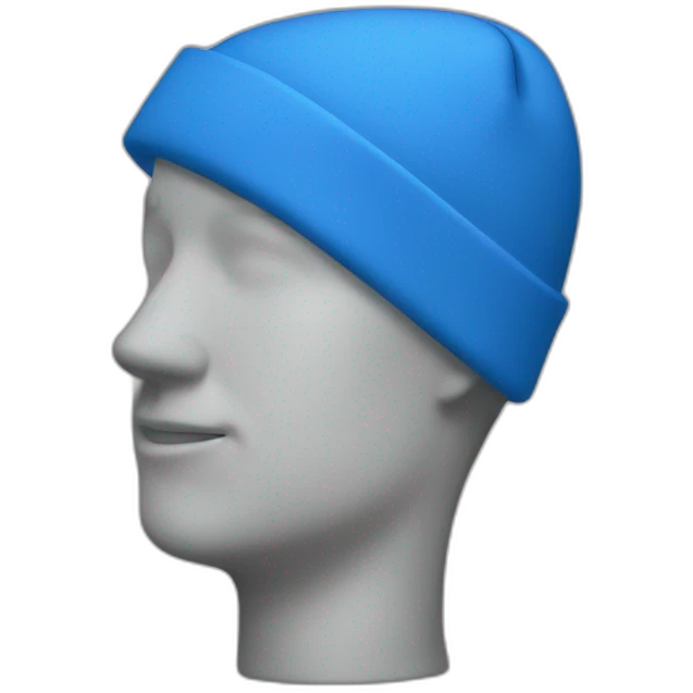 Bob hat blue  emoji
