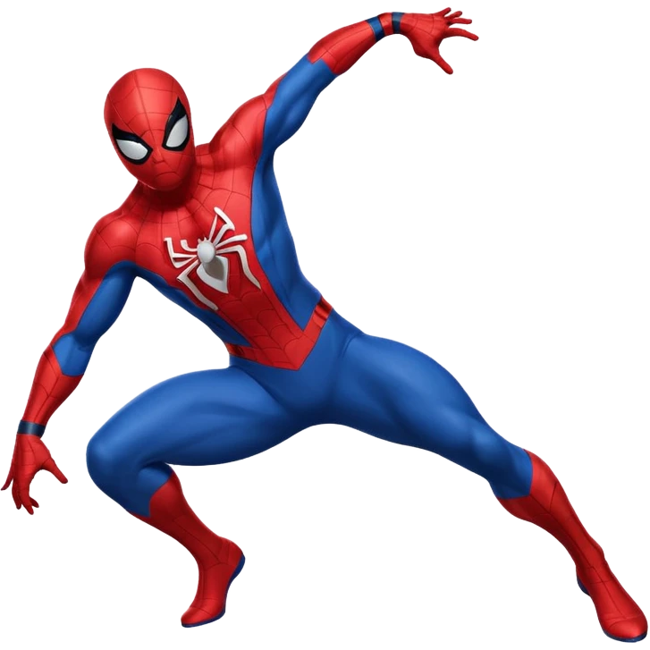 Spider-Man standing emoji