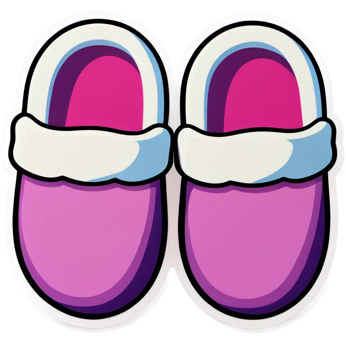 Ugh slippers emoji