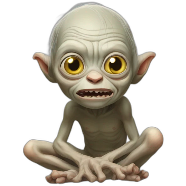 Gollum emoji