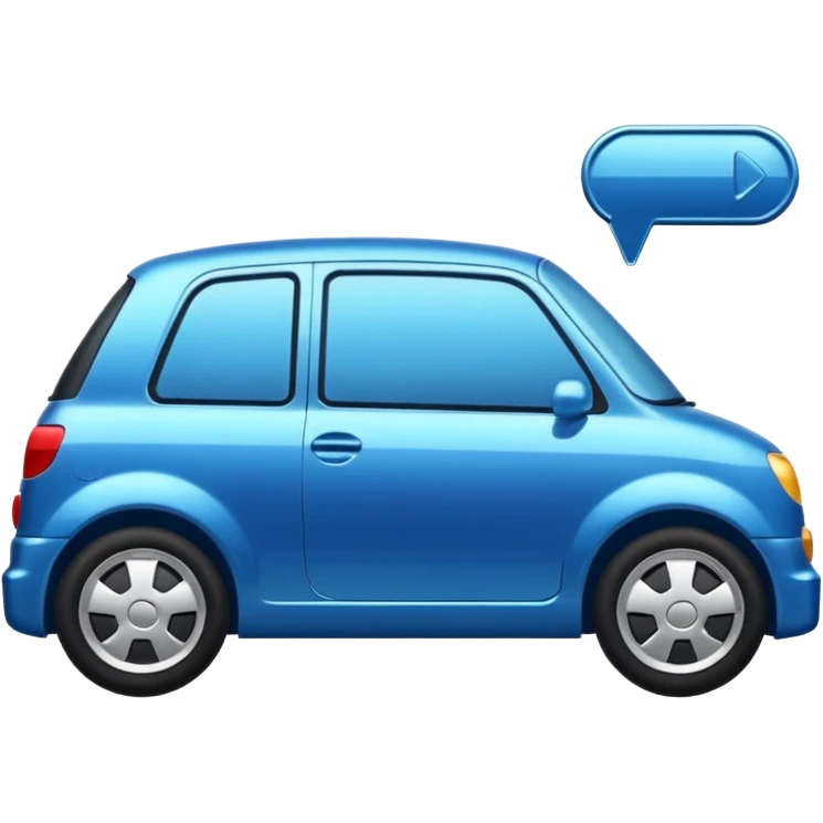 only one car side door  emoji