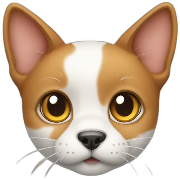cat, dog emoji