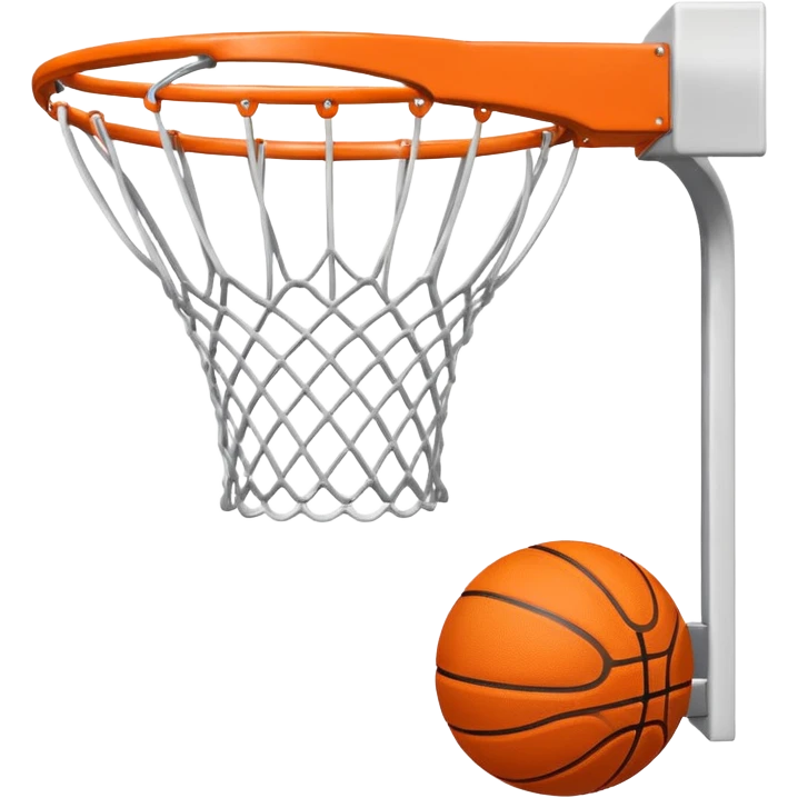 basketball hoop emoji