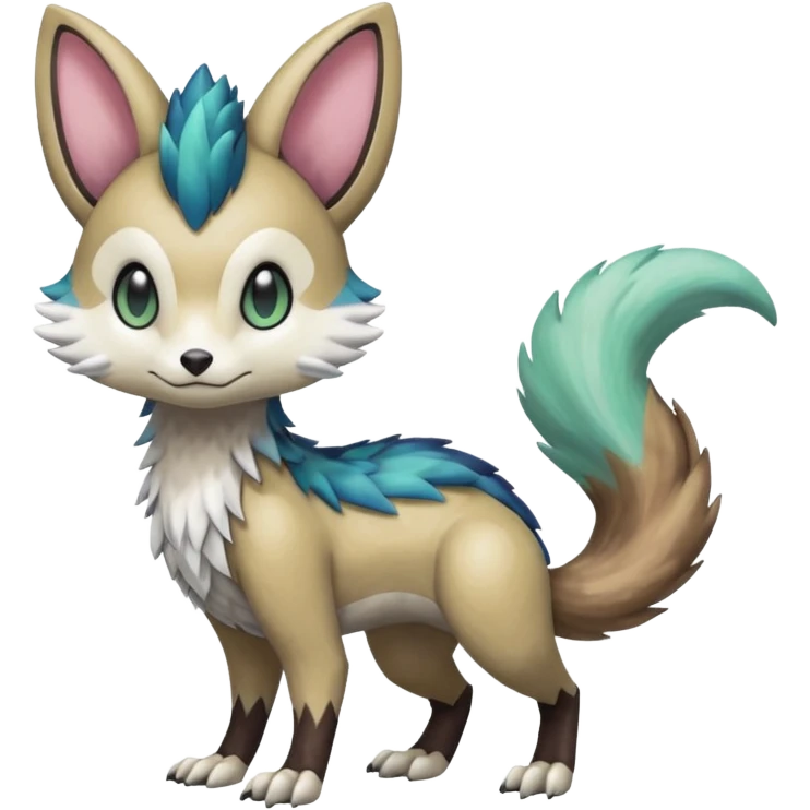 Meloetta-Vernid-Trico-Sergal-Furret-Pokémon-Fakémon-creature emoji