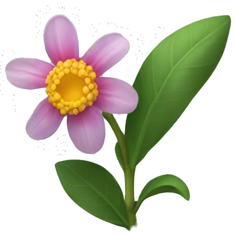 ashwagandah flower emoji