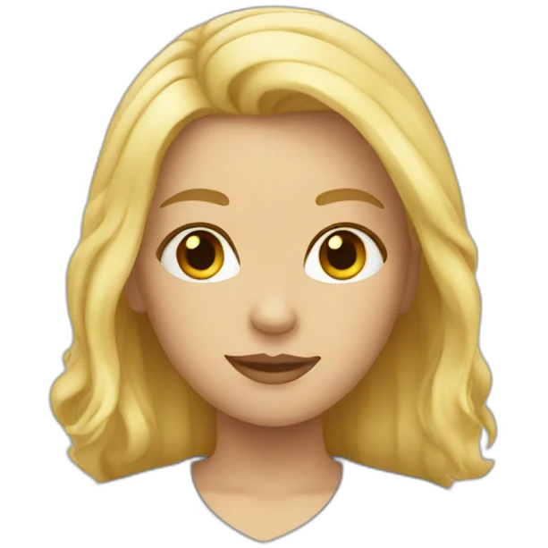 Blonde emoji
