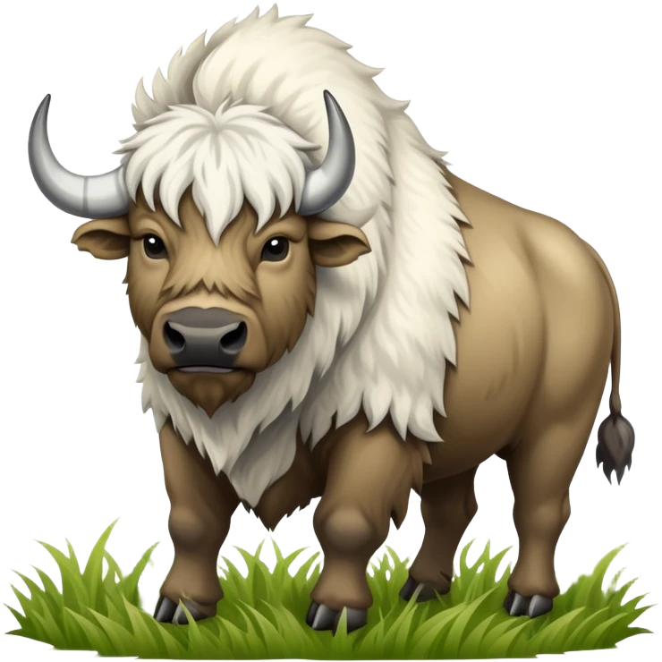 Great white buffalo emoji