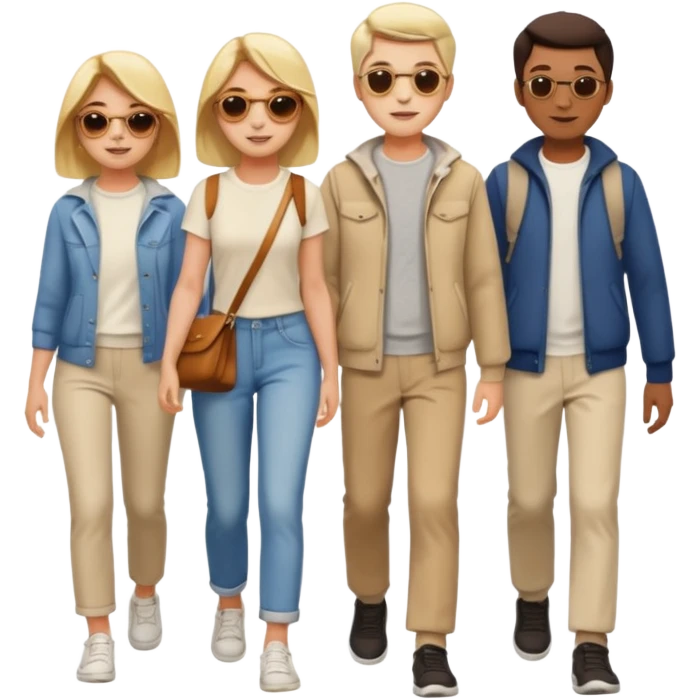 a Footpath on a park and people are walking  emoji