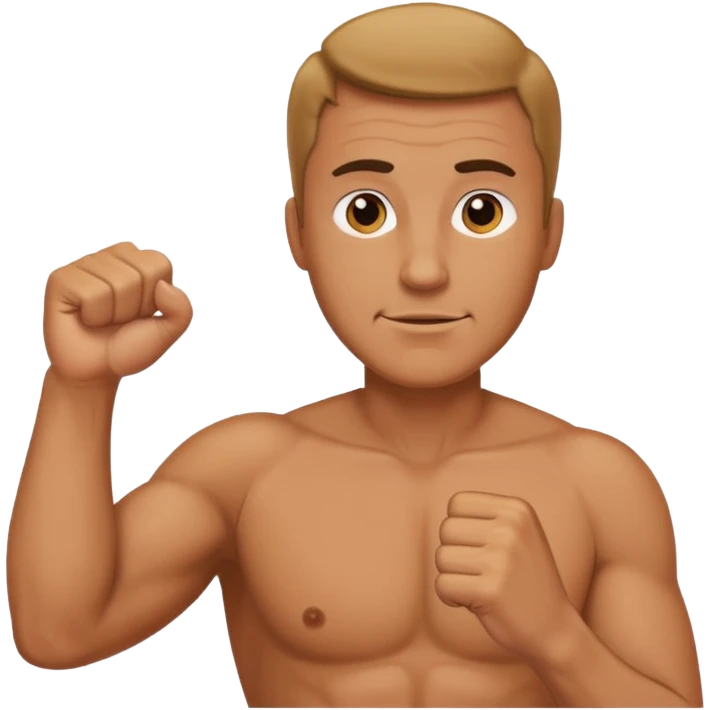 papa con puño ariba de like emoji