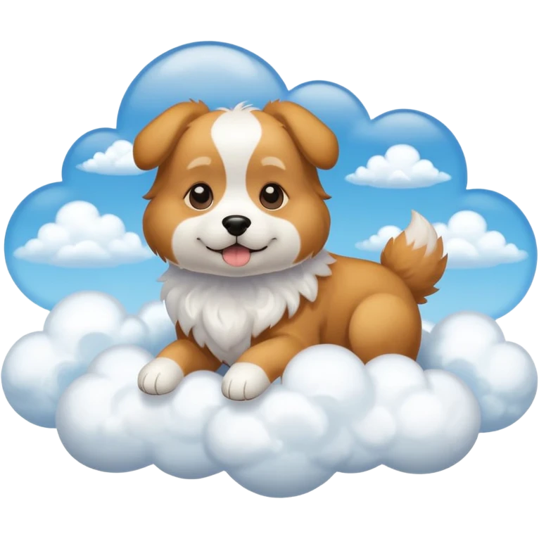 dog in the sky emoji